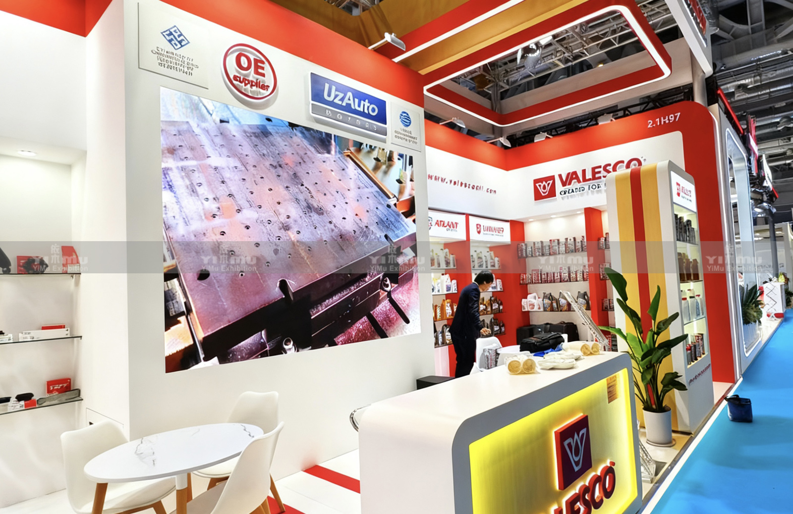 上海汽配展展台设计搭建