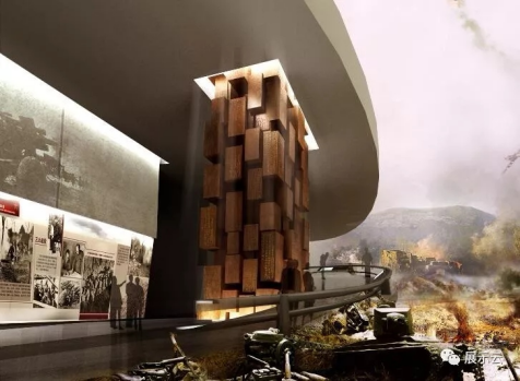 主题浮雕烈士柱